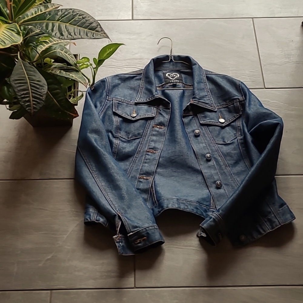 Xoxo Jean jacket.  Size L